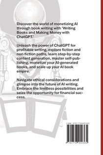 Writing Books and Making Money with ChatGPT achterzijde