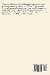 Augmented Reality and Virtual Reality for Education achterzijde