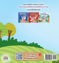 I Love Summer (English Albanian Bilingual Children's Book) achterzijde