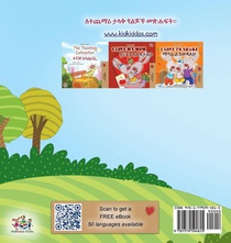 I Love Summer (Amharic Children's Book) achterzijde
