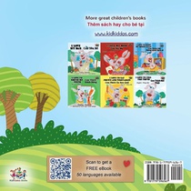 I Love Summer (English Vietnamese Bilingual Children's Book) achterzijde