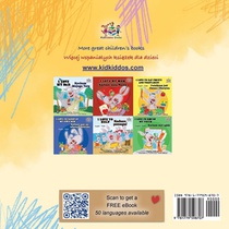 Words in Pictures - My Day (English Polish Bilingual Children's Book) achterzijde