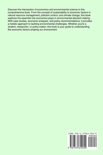 Economic Factors in Environmental Science achterzijde