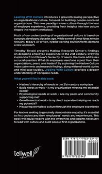 Leading with Culture achterzijde