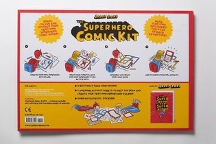 The Superhero Comic Kit achterkant