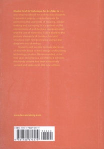 Studio Craft & Technique for Architects achterzijde