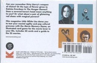 The Little White Lies Movie Memory Game achterkant