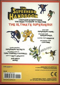 Superhero Handbook achterzijde