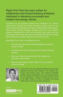 Right First Time achterzijde