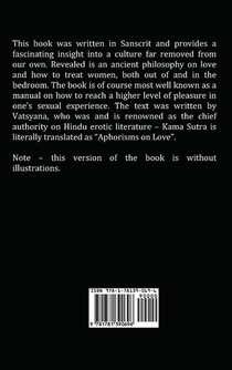 The Kama Sutra of Vatsyayana - Translated From The Sanscrit In Seven Parts With Preface, Introduction and Concluding Remarks achterzijde