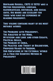 Bertrand Russell Collection, Including achterzijde