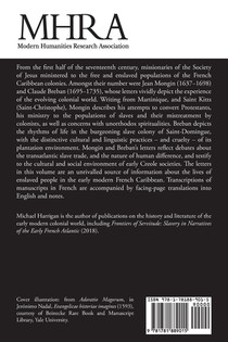 Life and Death on the Plantations achterzijde