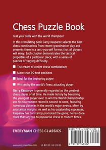 Garry Kasparov's Chess Puzzle Book achterzijde