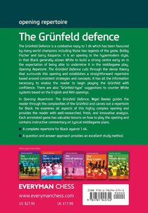Opening Repertoire: The Grunfeld Defence achterzijde