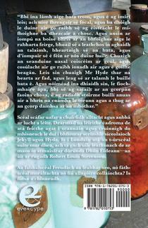 C?s Aduain an Dr Jekyll agus Mhr Hyde achterzijde