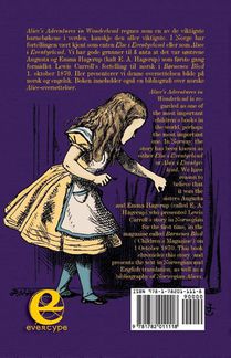 Elises Eventyr i Undernes Land - Elise's Adventures in the Land of Wonders achterzijde