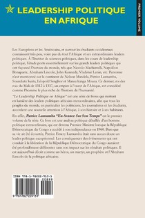 Patrice Lumumba - En Avance Sur Son Temps achterzijde