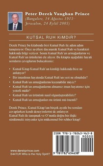 Who is The Holy Spirit? (Turkish) achterzijde