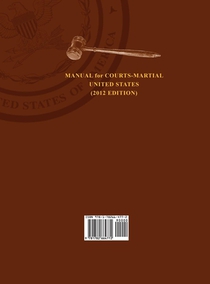 Manual for Courts-Martial United States (2012 Edition) achterzijde
