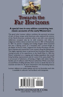 Towards the Far Horizons achterzijde