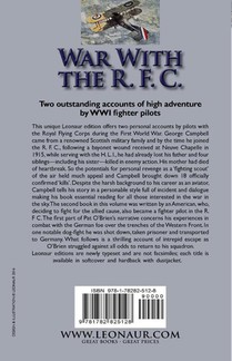 War With the R. F. C. achterzijde