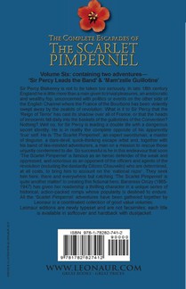 The Complete Escapades of the Scarlet Pimpernel achterzijde