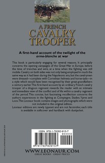 Impressions & Experiences of a French Cavalry Trooper During the First World War, 1914-15, With the 22nd Dragoons achterzijde
