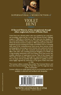 The Collected Supernatural and Weird Fiction of Violet Hunt achterzijde