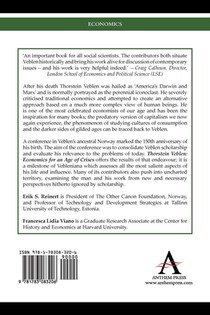 Thorstein Veblen achterzijde