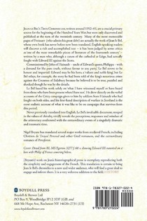 The True Chronicles of Jean le Bel, 1290 - 1360 achterzijde