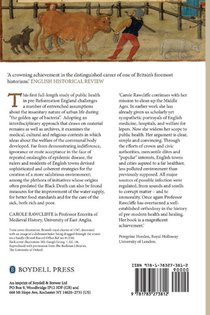 Urban Bodies: Communal Health in Late Medieval English Towns and Cities achterzijde