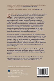King John and Religion achterzijde