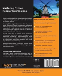 Mastering Python Regular Expressions achterzijde