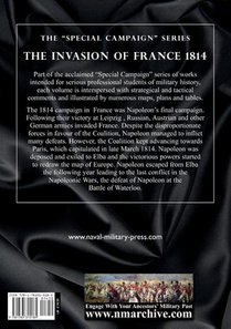 The Invasion of France, 1814 achterzijde