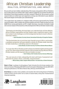 African Christian Leadership achterzijde