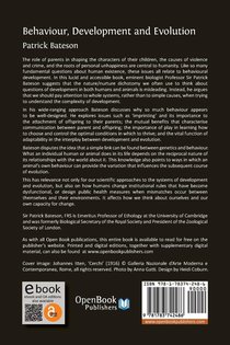 Behaviour, Development and Evolution achterzijde