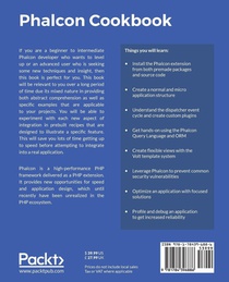 Phalcon Cookbook achterzijde