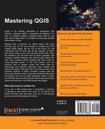 Mastering QGIS achterzijde