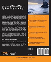 Learning BeagleBone Python Programming achterzijde