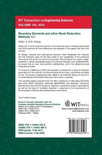 Boundary Elements and other Mesh Reduction Methods XLV achterzijde