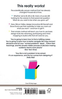 Designing Your Life achterzijde