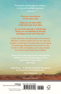 Why We Drive achterzijde