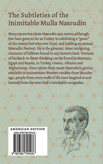 The Subtleties of the Inimitable Mulla Nasrudin achterzijde