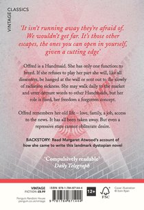 The Handmaid's Tale achterzijde