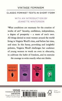A Room of One’s Own (Vintage Feminism Short Edition) achterzijde