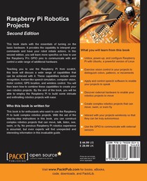 Raspberry Pi Robotics Projects - achterzijde