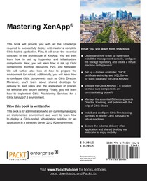 Mastering XenApp (R) achterzijde