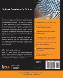 Splunk Developer's Guide achterzijde