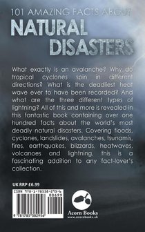 101 Amazing Facts about Natural Disasters achterzijde