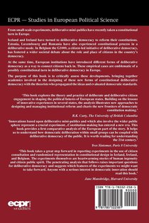 Constitutional Deliberative Democracy in Europe achterzijde